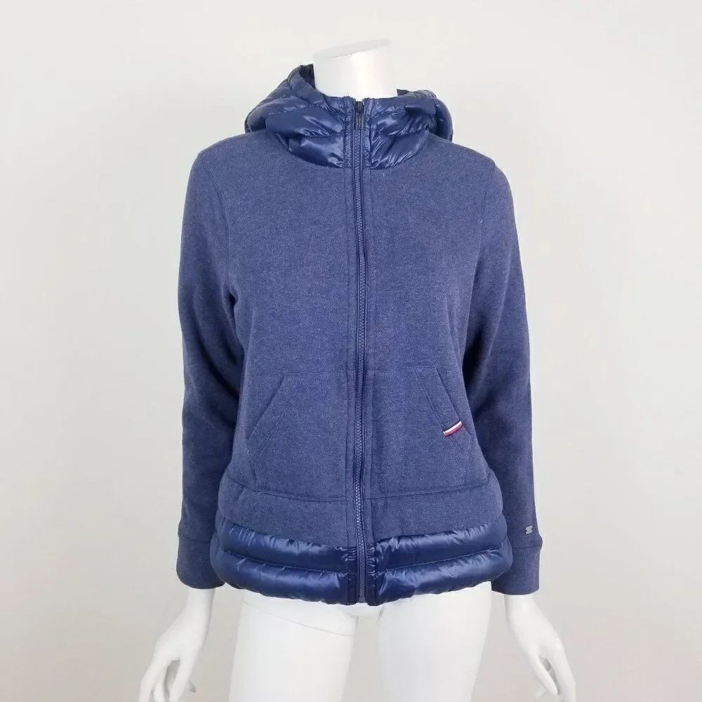 Tommy Hilfiger Sport Zip Up Quilted Hoodie Jacket